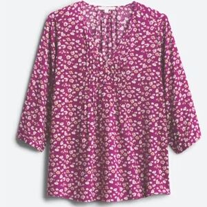 Floral Pink Women's Top